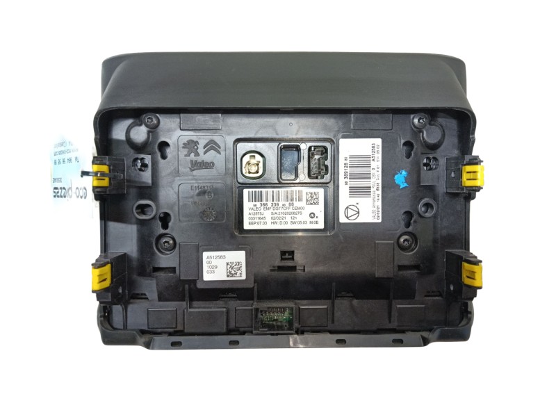 Recambio de pantalla multifuncion para citroën c3 aircross ii (2r_, 2c_) 1.2 puretech 110 (2rhnzb, 2rhnzw, 2rhnpx, 2rhnpj) refer