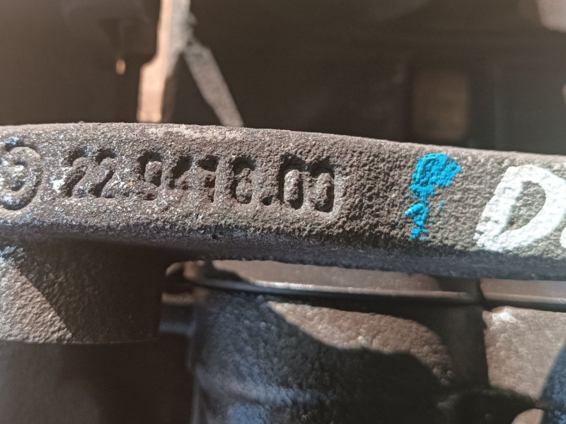 Recambio de pinza freno delantera derecha para peugeot boxer caja/chasis 2.2 hdi 130 referencia OEM IAM  22041000 