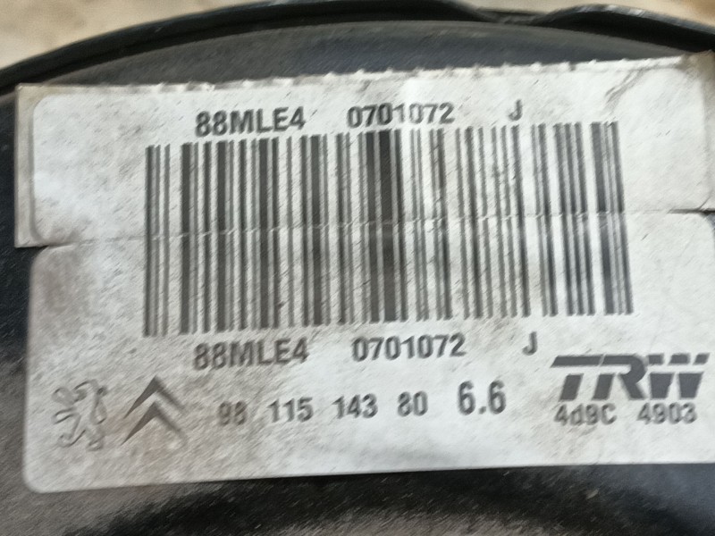 Recambio de servofreno para citroën c3 iii (sx) 1.6 bluehdi 75 referencia OEM IAM   