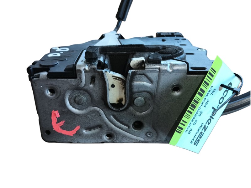 Recambio de cerradura puerta delantera derecha para peugeot boxer caja/chasis 2.2 hdi 130 referencia OEM IAM  1350147080 