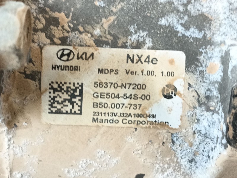 Recambio de columna direccion para hyundai tucson (nx4e, nx4a) 1.6 t-gdi referencia OEM IAM   