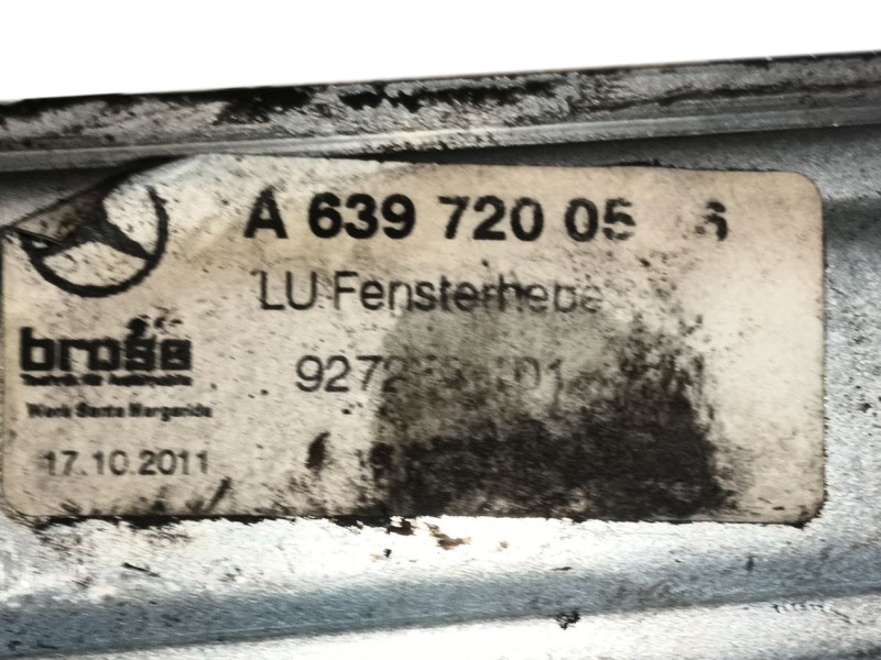 Recambio de elevalunas delantero derecho para mercedes-benz vito / mixto furgoneta (w639) 111 cdi (639.601, 639.603, 639.605) re