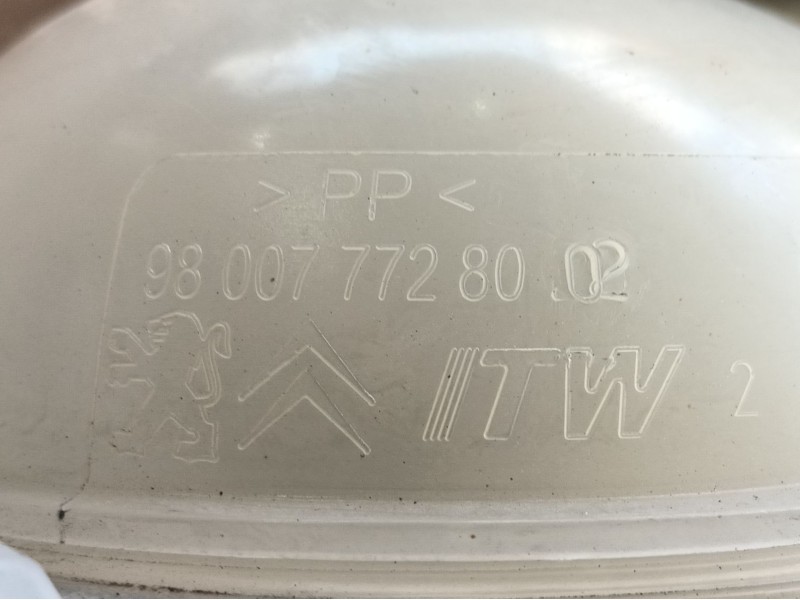 Recambio de deposito expansion para citroën c3 iii (sx) 1.6 bluehdi 75 referencia OEM IAM  9800777280 