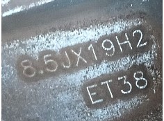 Recambio de llanta para volkswagen tiguan (ad1, ax1) 2.0 tdi referencia OEM IAM 5NA601025AGZ49 ET38 8.5Jx19 2