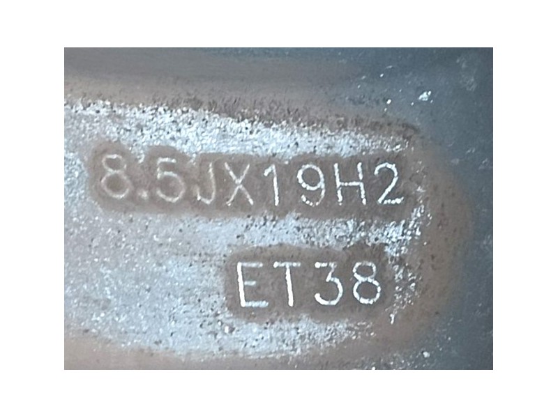 Recambio de llanta para volkswagen tiguan (ad1, ax1) 2.0 tdi referencia OEM IAM 5NA601025AGZ49 ET38 8.5Jx19
