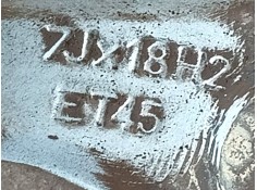 Recambio de llanta para seat ateca (kh7, khp) 1.5 tsi referencia OEM IAM 575601025D8Z8 ET45 7Jx18 2