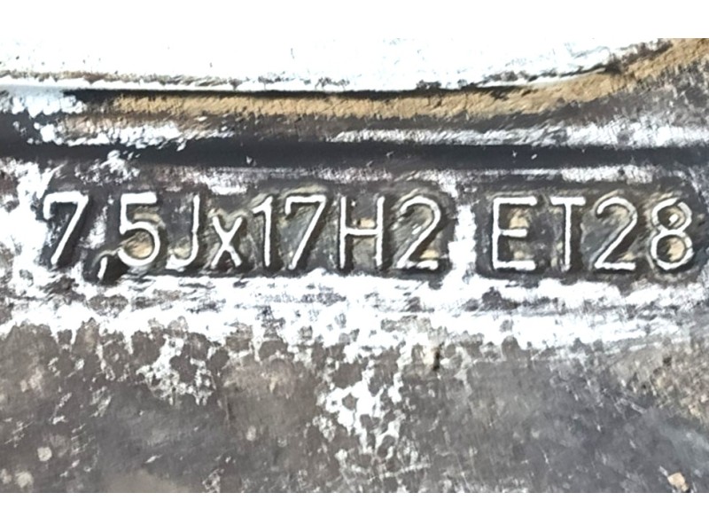 Recambio de llanta para audi a5 (8t3) 1.8 tfsi referencia OEM IAM 8T0601025BA ET28 7.5Jx17