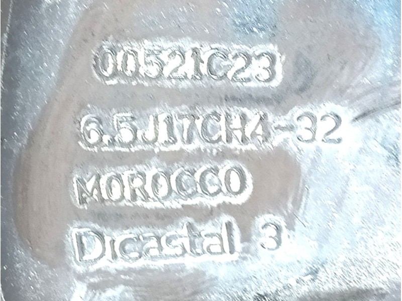 Recambio de llanta para peugeot 2008 ii (ud_, us_, uy_, uj_, ur_, uc_) 1.2 puretech 130 referencia OEM IAM 9849269080 ET32 6.5J1