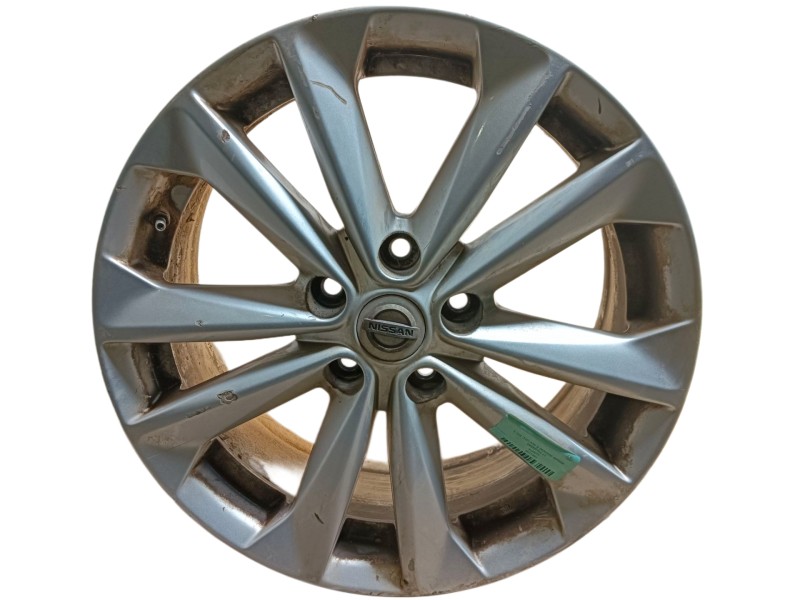 Recambio de llanta para nissan qashqai ii (j11, j11_) 1.5 dci referencia OEM IAM 403004EA1B ET40 17x7J