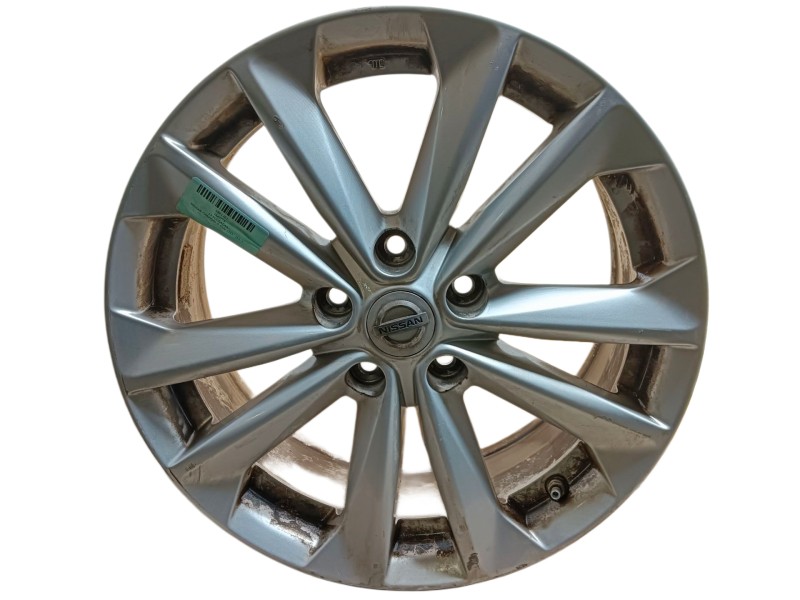 Recambio de llanta para nissan qashqai ii (j11, j11_) 1.5 dci referencia OEM IAM 403004EA1B ET40 17x7J