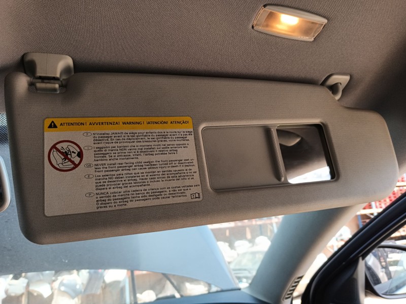 Recambio de parasol derecho para volkswagen passat b6 (3c2) 2.0 tdi 16v referencia OEM IAM   