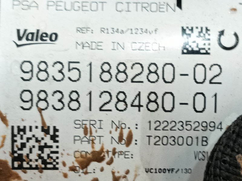 Recambio de compresor aire acondicionado para peugeot 308 ii (lb_, lp_, lw_, lh_, l3_) 1.2 thp 110 referencia OEM IAM   