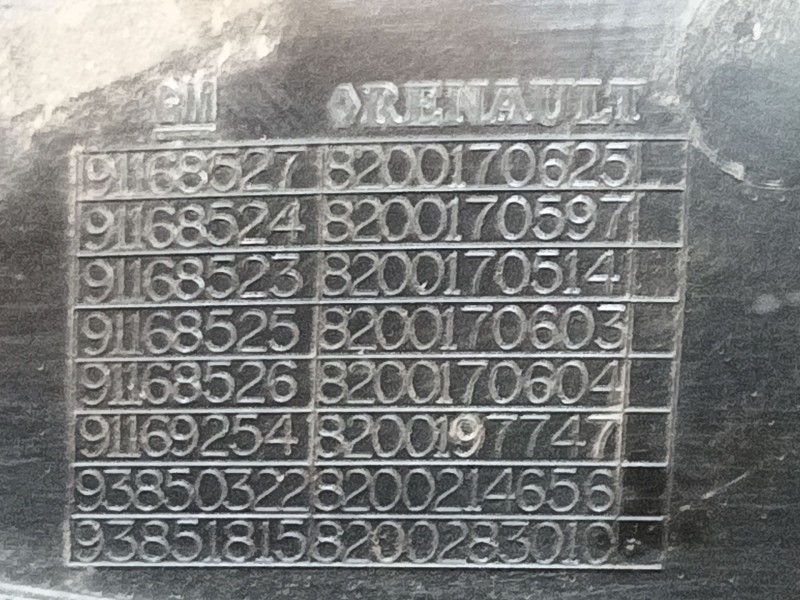 Recambio de maneta exterior trasera izquierda para renault trafic ii autobús (jl) 1.9 dci 100 (jl0c) referencia OEM IAM   