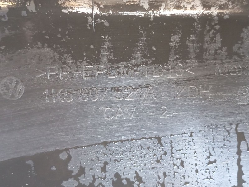 Recambio de paragolpes trasero para volkswagen jetta iii (1k2) 1.9 tdi referencia OEM IAM   