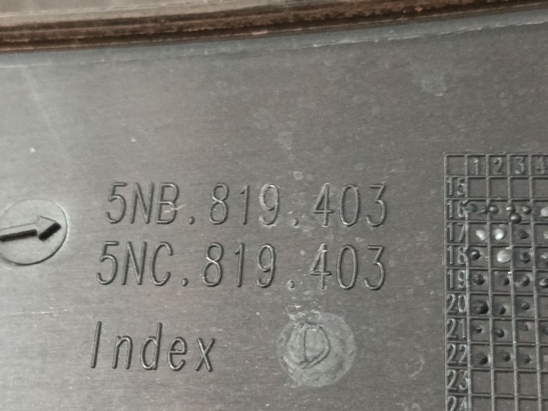 Recambio de torpedo para seat tarraco (kn2) 2.0 tdi referencia OEM IAM 5NB819403D9B9 5NB919403 