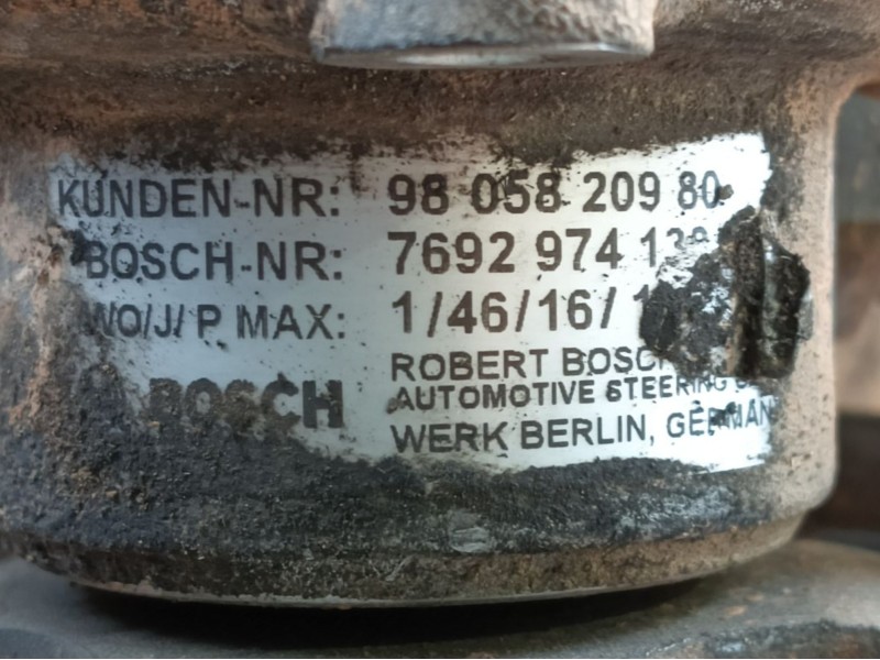 Recambio de bomba direccion para peugeot boxer furgoneta 2.0 bluehdi 130 referencia OEM IAM  9805820980 