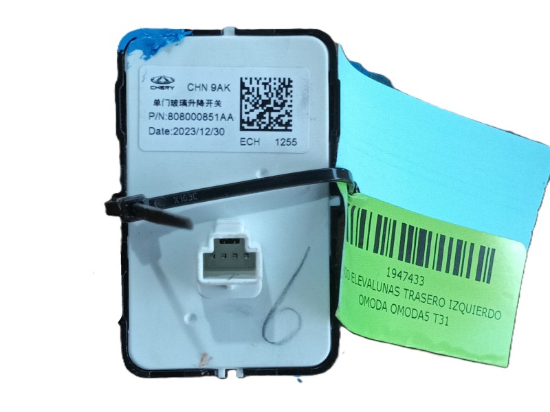 Recambio de mando elevalunas trasero izquierdo para omoda omoda5 t31 referencia OEM IAM   