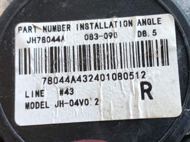 Recambio de cinturon seguridad delantero derecho para omoda omoda5 t31 referencia OEM IAM   