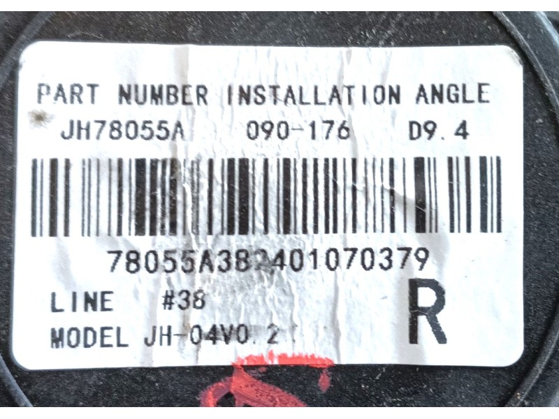 Recambio de cinturon seguridad trasero derecho para omoda omoda5 t31 referencia OEM IAM   