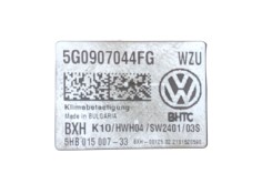 Recambio de mando calefaccion / aire acondicionado para volkswagen touran (5t1) 1.5 tsi referencia OEM IAM  5G0907044FG  2
