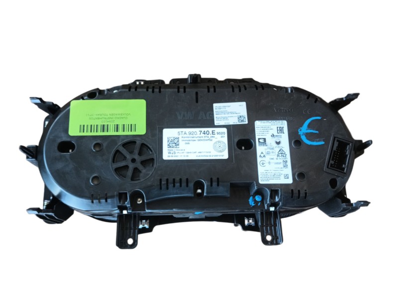Recambio de cuadro instrumentos para volkswagen touran (5t1) 1.5 tsi referencia OEM IAM   