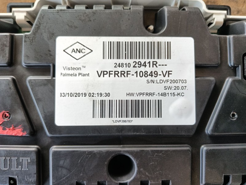 Recambio de cuadro instrumentos para fiat talento furgoneta (296_) 2.0 ecojet referencia OEM IAM   