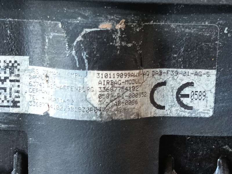 Recambio de airbag delantero izquierdo para bmw x1 (f48) sdrive 18 d referencia OEM IAM   