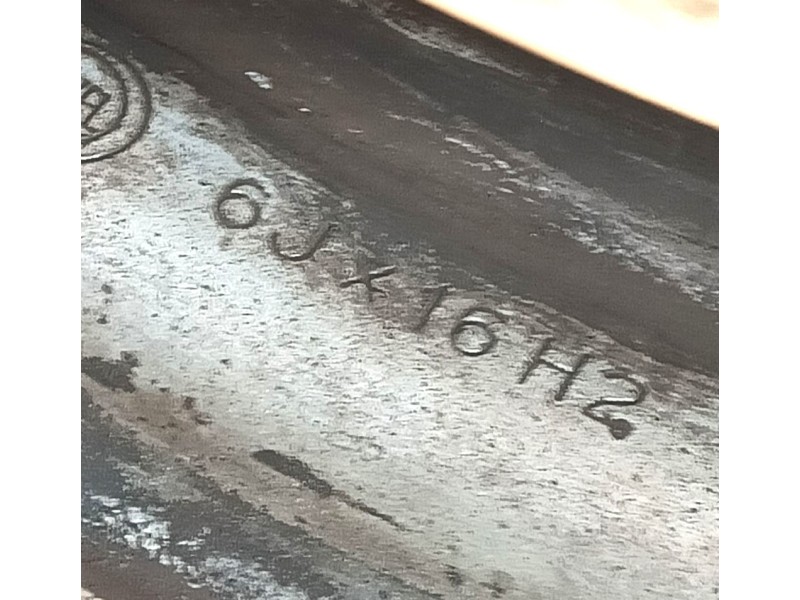 Recambio de llanta para peugeot boxer caja/chasis 2.2 hdi 130 referencia OEM IAM 1346940080 ET68 6Jx16