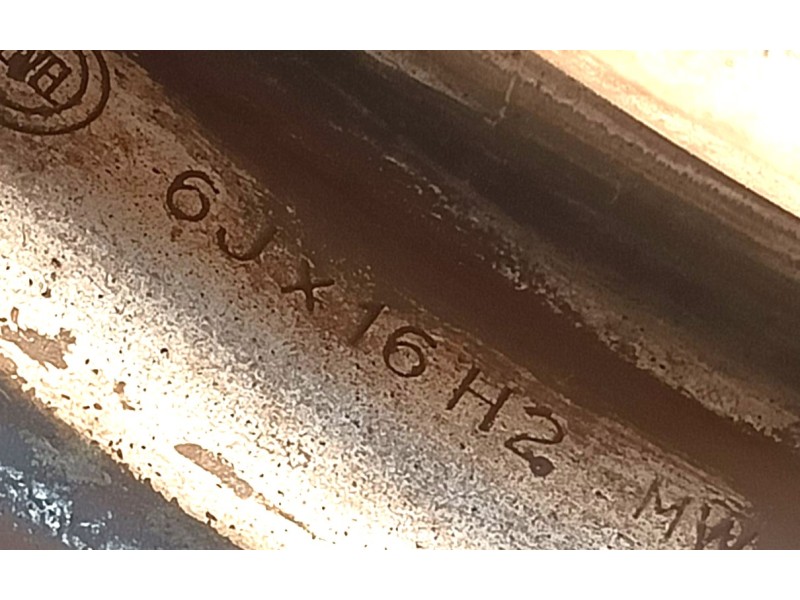 Recambio de llanta para peugeot boxer caja/chasis 2.2 hdi 130 referencia OEM IAM 1346940080 ET68 6Jx16