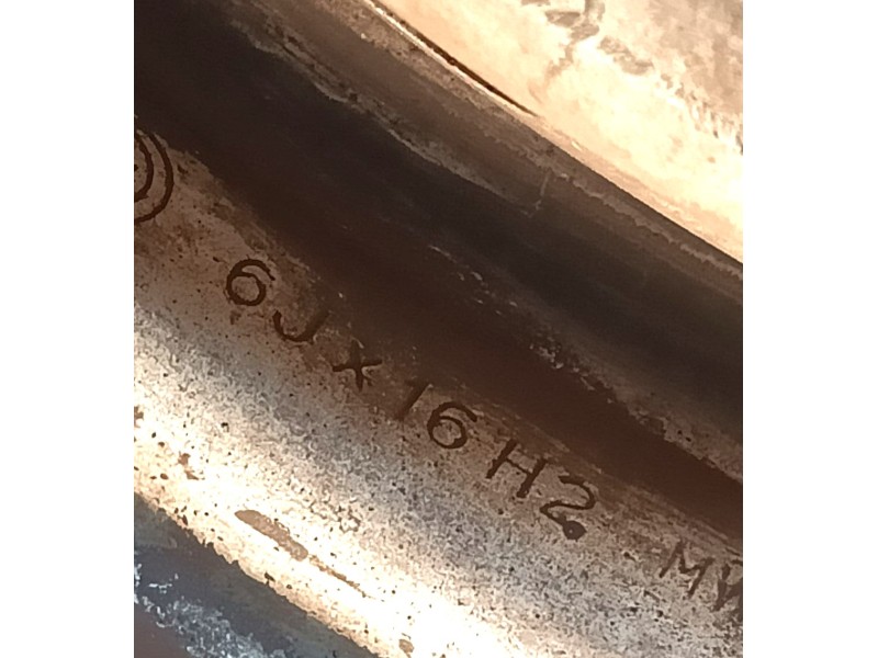 Recambio de llanta para peugeot boxer caja/chasis 2.2 hdi 130 referencia OEM IAM 1346940080 ET68 6Jx16