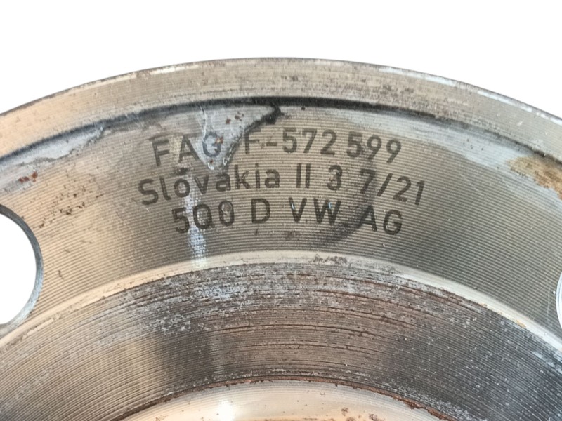 Recambio de mangueta delantera derecha para volkswagen touran (5t1) 1.5 tsi referencia OEM IAM  5Q0407258A 