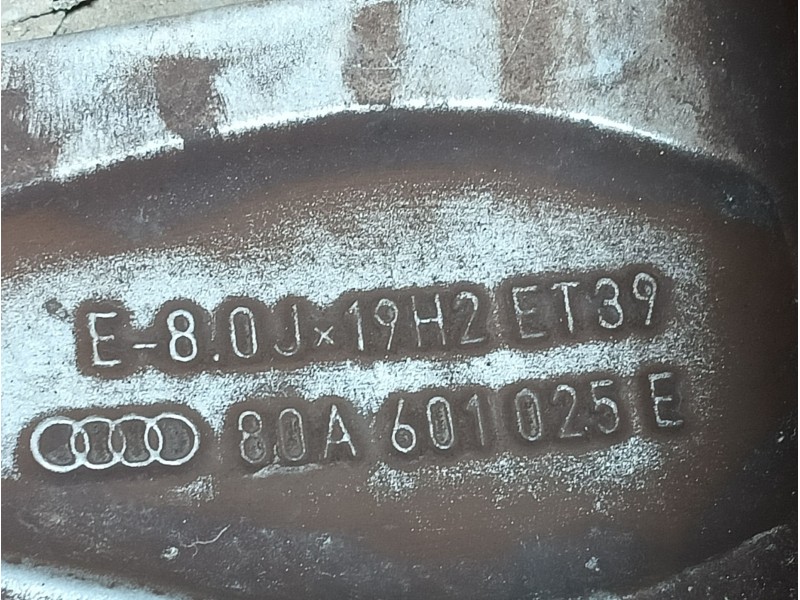 Recambio de llanta para audi q5 (fyb, fyg) 35 tdi quattro referencia OEM IAM 80A0732298Z8 ET39 8.0Jx19