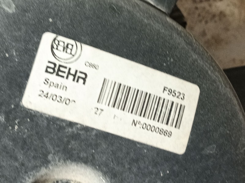 Recambio de electroventilador para peugeot boxer furgoneta 2.2 hdi 100 referencia OEM IAM   