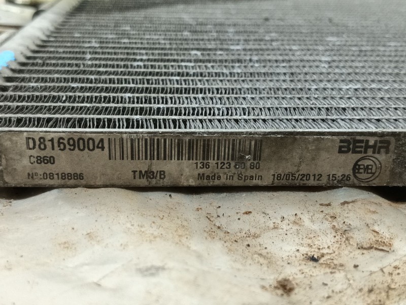 Recambio de condensador / radiador aire acondicionado para peugeot boxer caja/chasis 2.2 hdi 130 referencia OEM IAM   