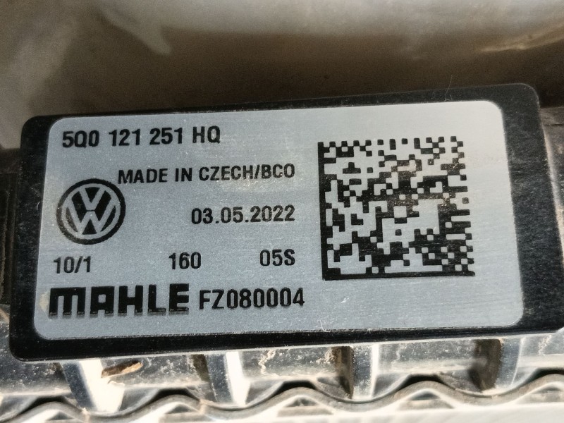 Recambio de intercooler para volkswagen tiguan (ad1, ax1) 2.0 tdi referencia OEM IAM   