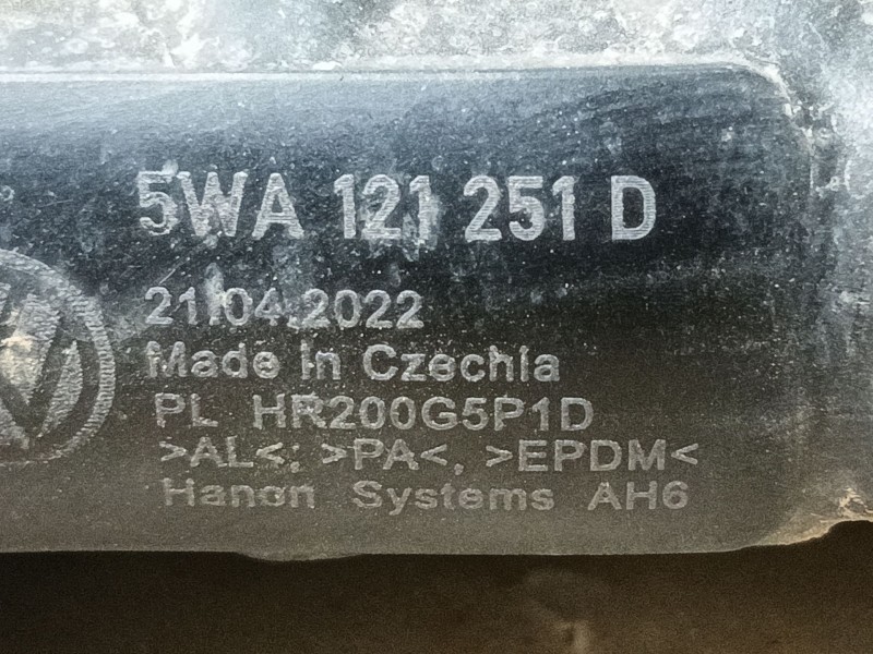 Recambio de radiador agua para volkswagen tiguan (ad1, ax1) 2.0 tdi referencia OEM IAM   