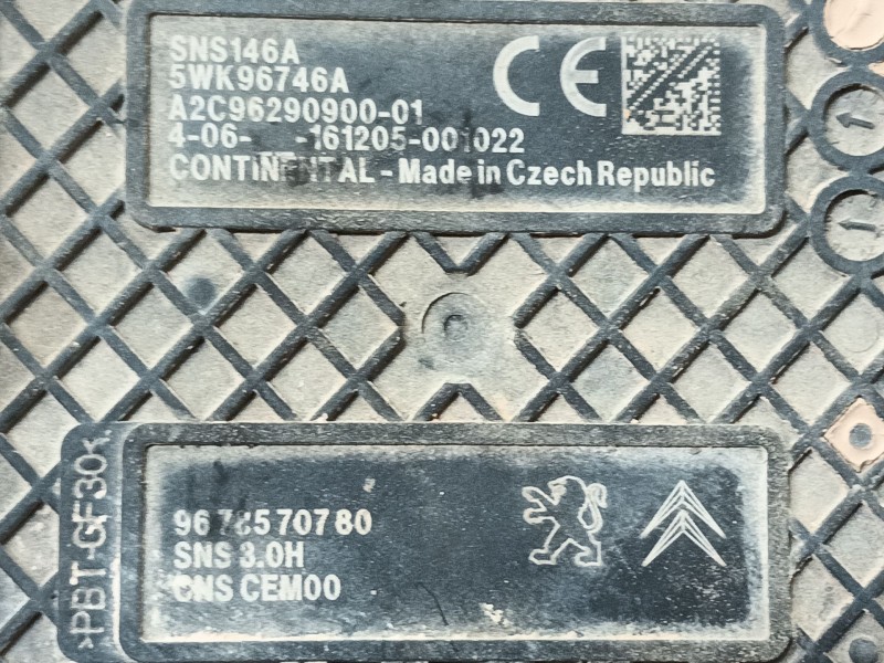 Recambio de sensor para peugeot partner tepee 1.6 bluehdi 100 referencia OEM IAM   