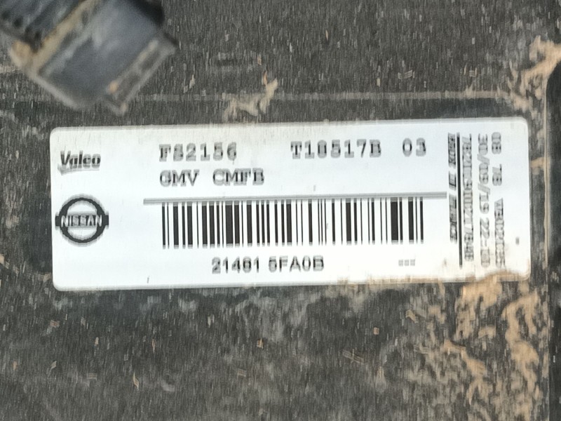 Recambio de electroventilador para nissan micra v (k14) 1.0 dig-t 117 referencia OEM IAM 214815FA0B FS2156 