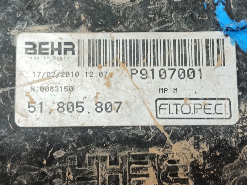 Recambio de electroventilador para citroën nemo monospace 1.4 hdi referencia OEM IAM   