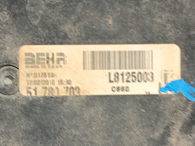 Recambio de electroventilador para citroën nemo monospace 1.4 hdi referencia OEM IAM   