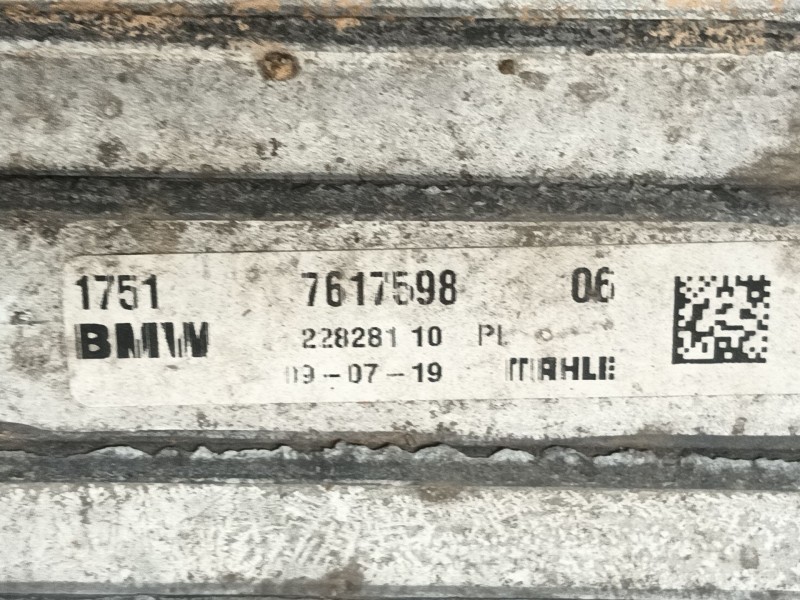 Recambio de intercooler para bmw x1 (f48) sdrive 18 d referencia OEM IAM   