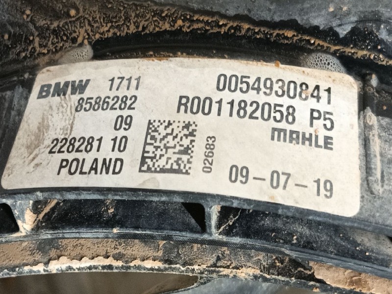 Recambio de electroventilador para bmw x1 (f48) sdrive 18 d referencia OEM IAM 17428596240  