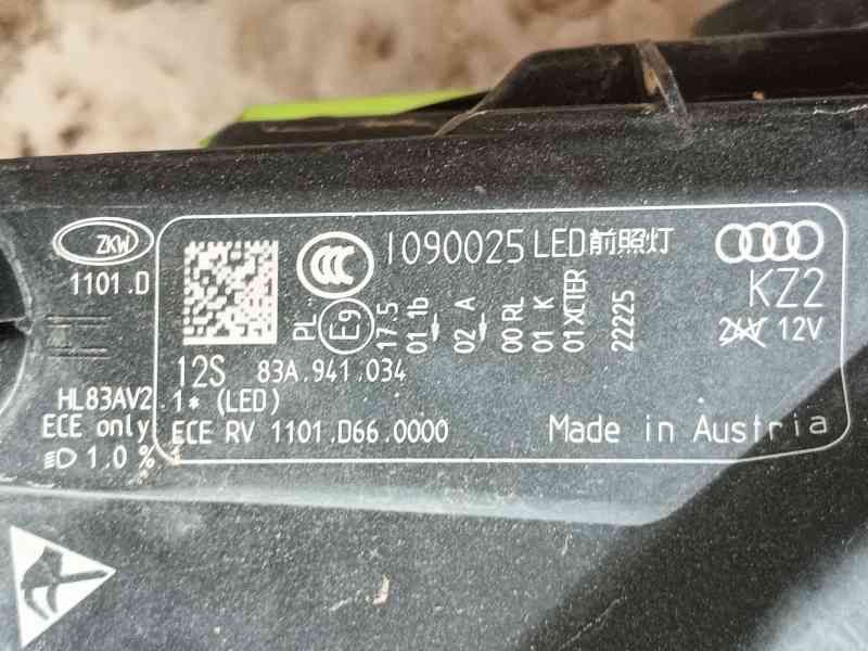 Recambio de faro derecho para audi q3 sportback (f3n) 35 tdi referencia OEM IAM 83A941774 83A941034 