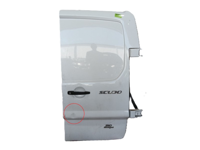 Recambio de porton trasero derecho para fiat scudo furgoneta (270_, 272_) 1.6 d multijet referencia OEM IAM   