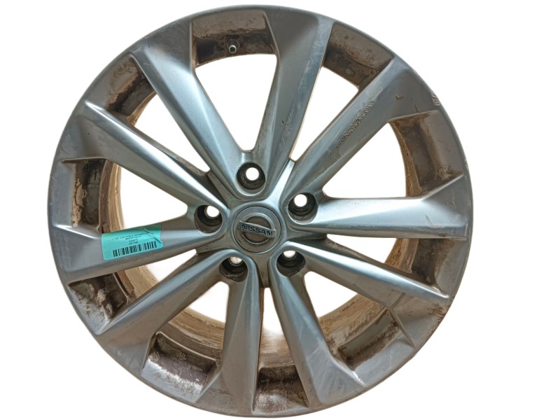 Recambio de llanta para nissan qashqai ii (j11, j11_) 1.5 dci referencia OEM IAM 403004EA1B ET40 17x7J