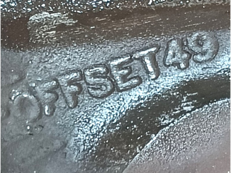 Recambio de llanta para kia picanto ii (ta) 1.0 referencia OEM IAM 529101Y700 ET49 5Jx14