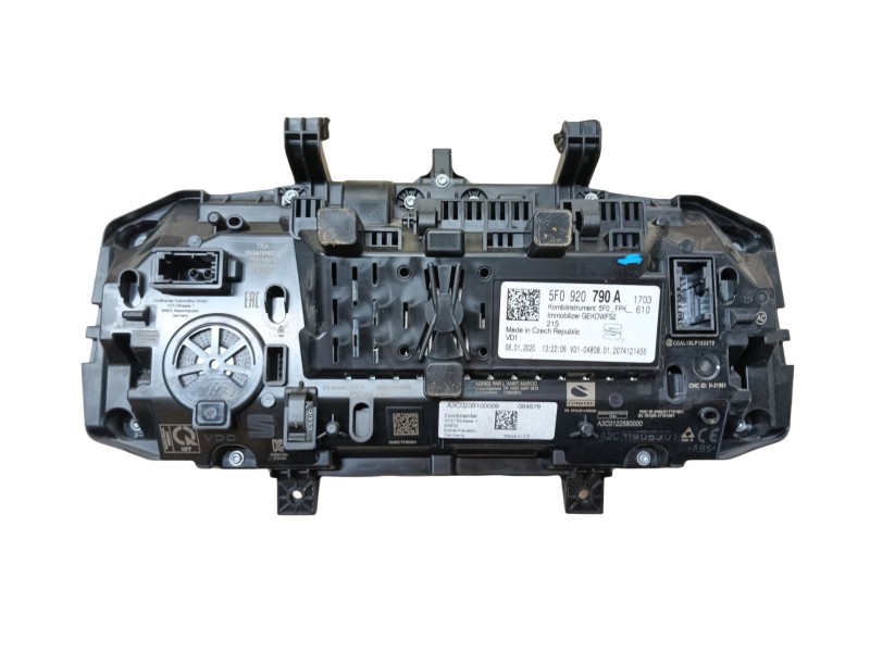 Recambio de cuadro instrumentos para seat leon (5f1) 2.0 tdi referencia OEM IAM 5F0920790A A3C0208100009 