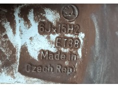Recambio de llanta para skoda fabia iii (nj3) 1.2 tsi referencia OEM IAM 5JA601025M ET38 6Jx15 2