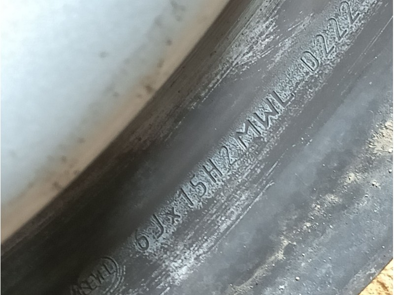 Recambio de llanta para fiat ducato furgoneta (250_) 140 multijet 2,2 d referencia OEM IAM 1395239080 ET68 6Jx15