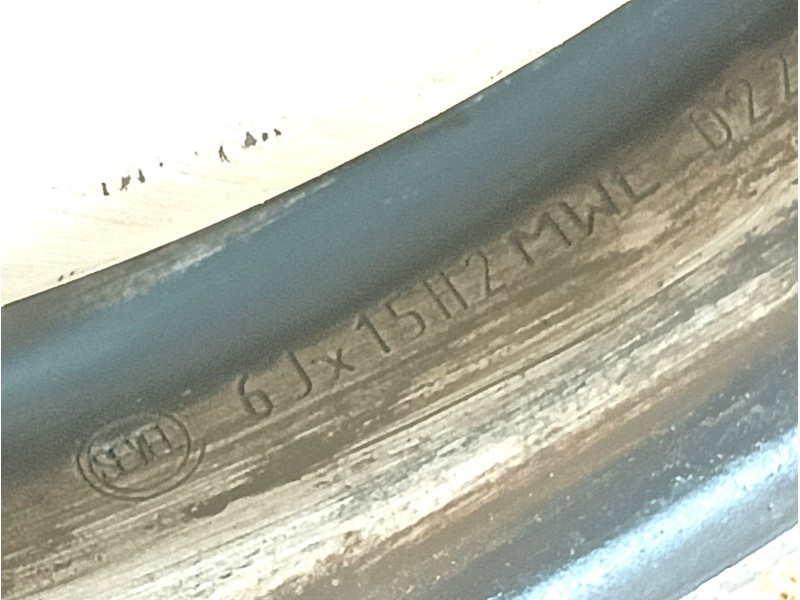 Recambio de llanta para fiat ducato furgoneta (250_) 140 multijet 2,2 d referencia OEM IAM 1395239080 ET68 6Jx15